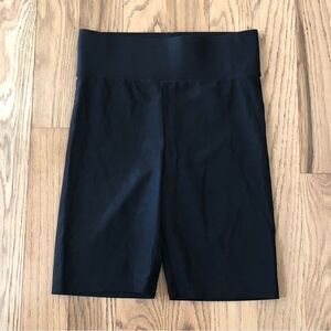 Stockholm Atelier & Other Stories High Rise Black Biker Shorts